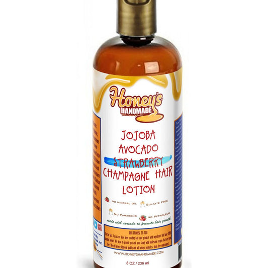 Jojoba Avocado Strawberry Champagne Hair Lotion