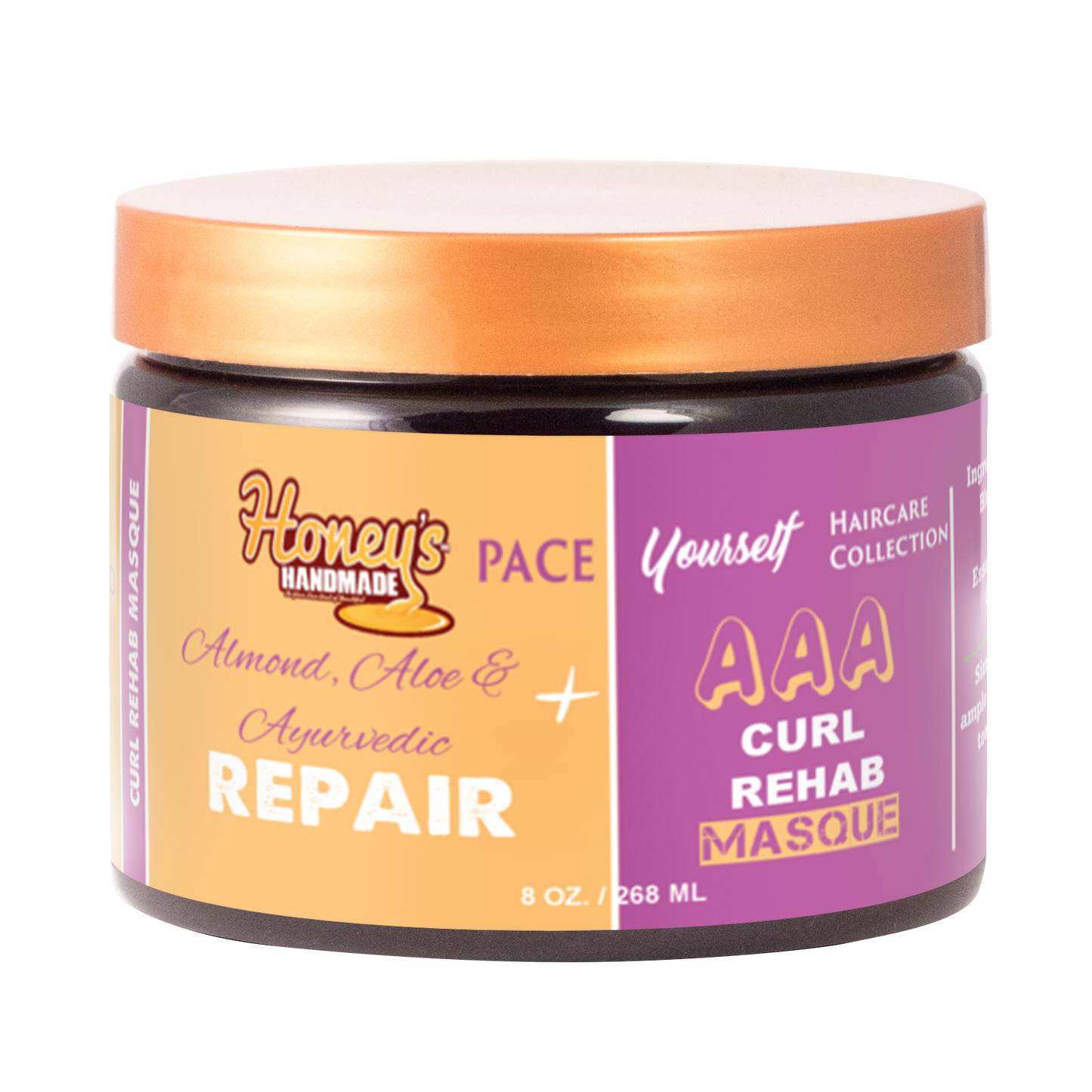 Almond, Aloe & Ayurvedic Curl Rehab Repair Hair Masque