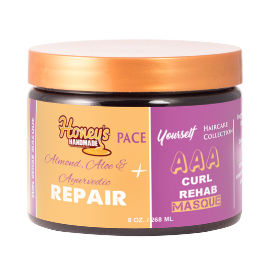 Almond, Aloe & Ayurvedic Curl Rehab Repair Hair Masque