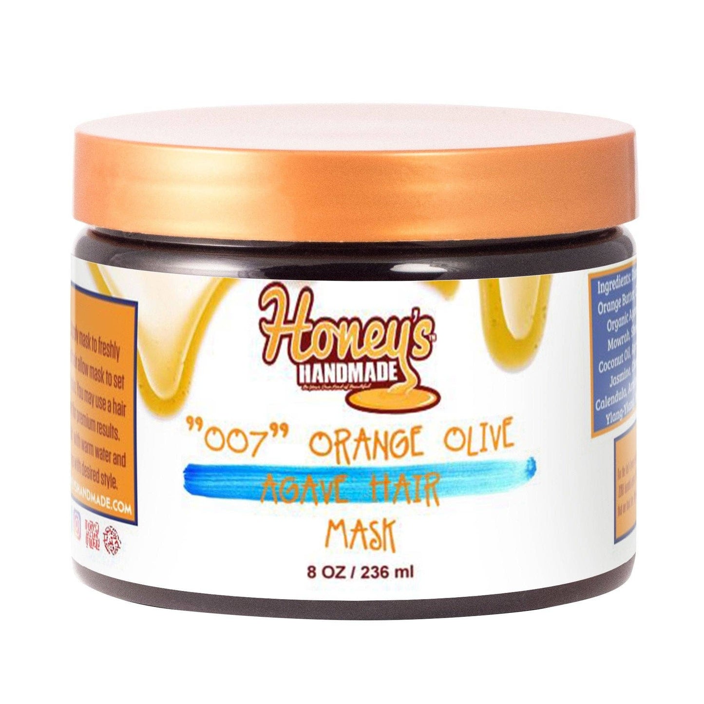 "OO7" Orange Olive & Agave Conditioning Hair Mask