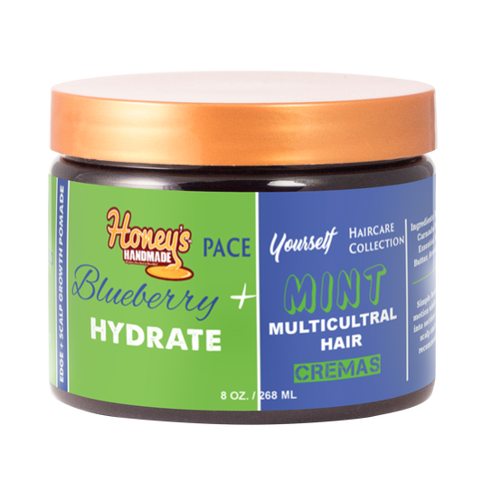 Blueberry Mint Multicultural Hydrating Curl Cremas