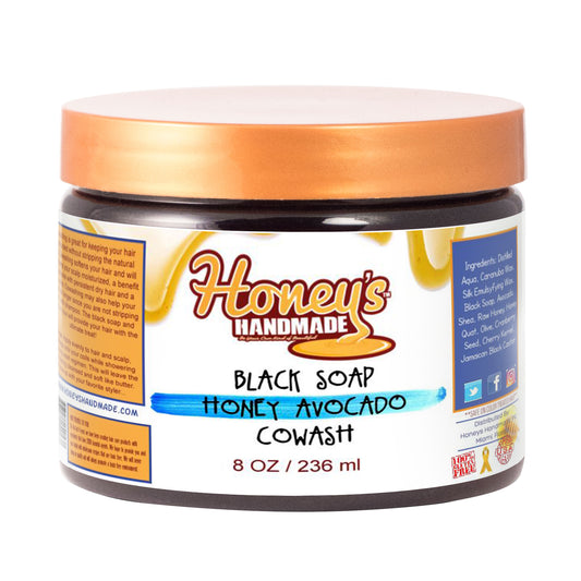 Black Soap Honey & Avocado Cowash