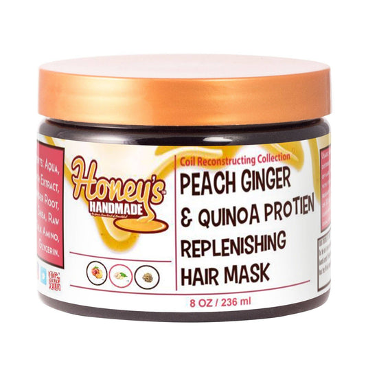 Peach Ginger and Quinoa Protein Hair Mask