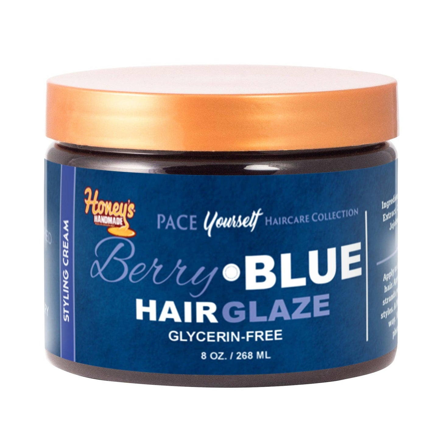 Berry Blue Hair Glaze